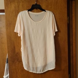 Apt 9 Textured Layered Top